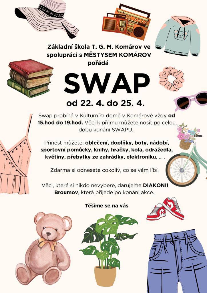 Od 22.4. do 25.4.2025, 15:00 - 19:00 h., kulturní dům