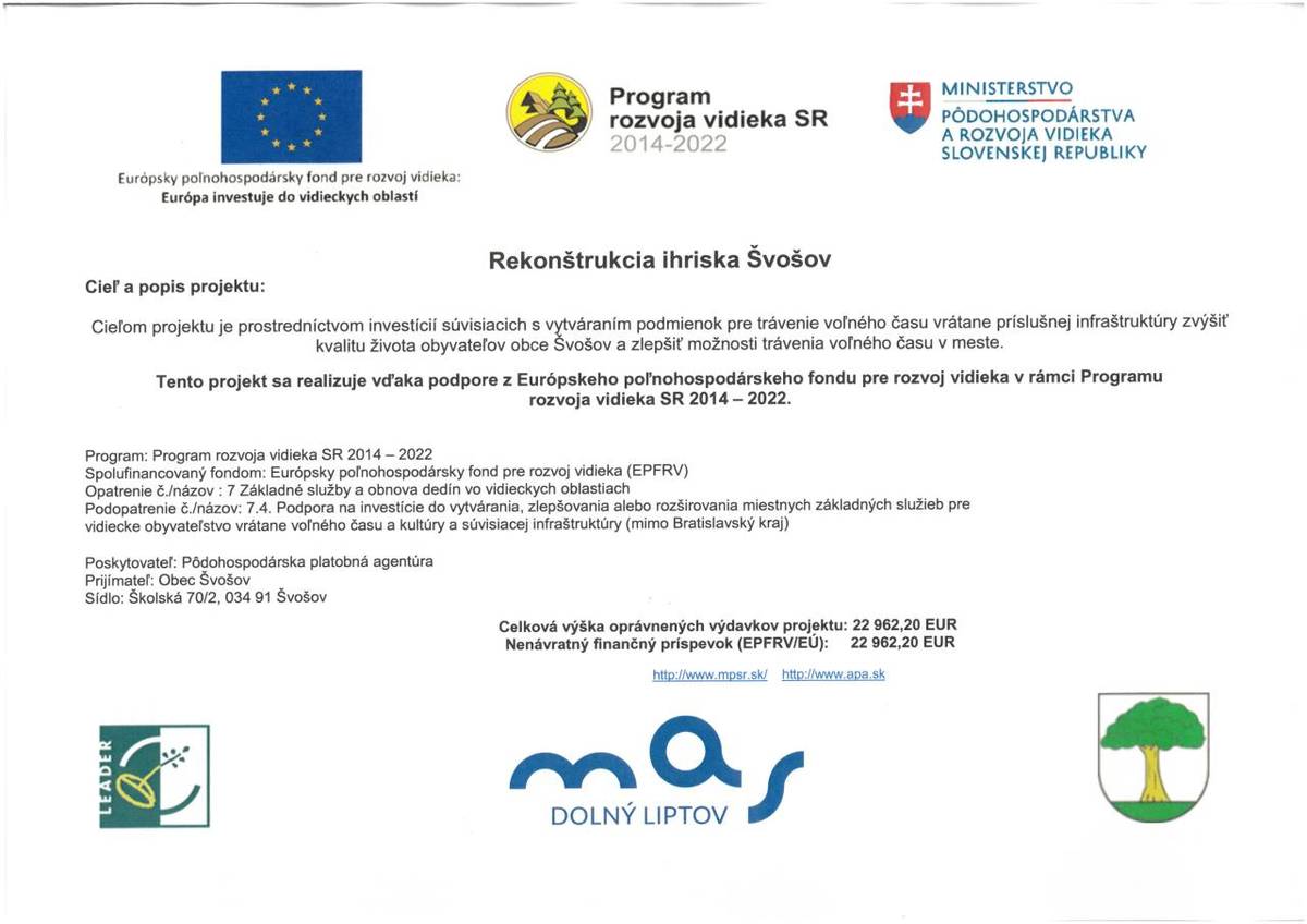 vytváranie podmienok pre trávenie voľného času