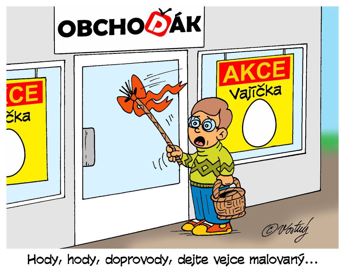 Vostrý vtip: Velikonoce - koledovat jen tam, kde to má smysl