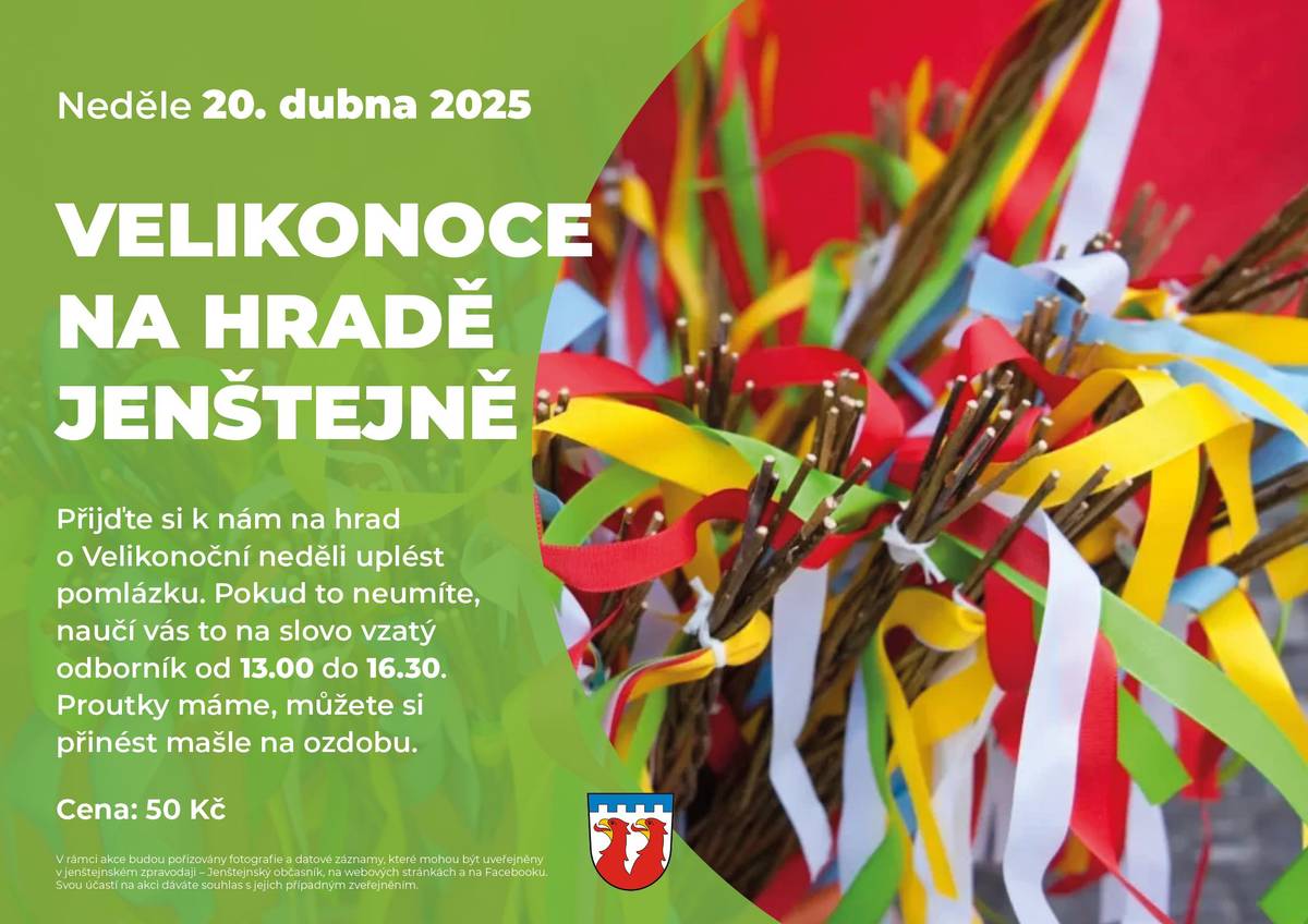 Přijďte o Velikonoční neděli na hrad.