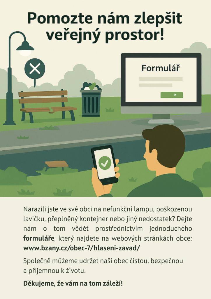 hlášení závad