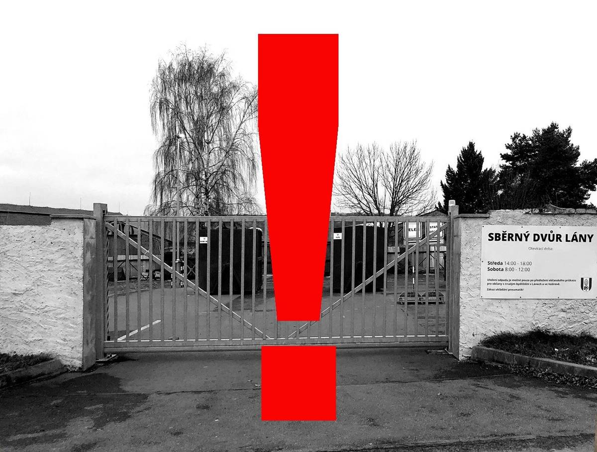 Ve středu 23. 4. 2025 a v sobotu 26. 4. 2025 nebude možné odevzdávat objemný odpad z důvodu uzavření skládky. ♻️ Vše ostatní – bioodpad, papír, plast, sklo, dřevo, kov, elektrospotřebiče, textil, baterie atd. – můžete přivézt bez omezení. O opětovném příjmu objemného odpadu vás budeme informovat podle dalšího vývoje situace. Děkujeme za pochopení.