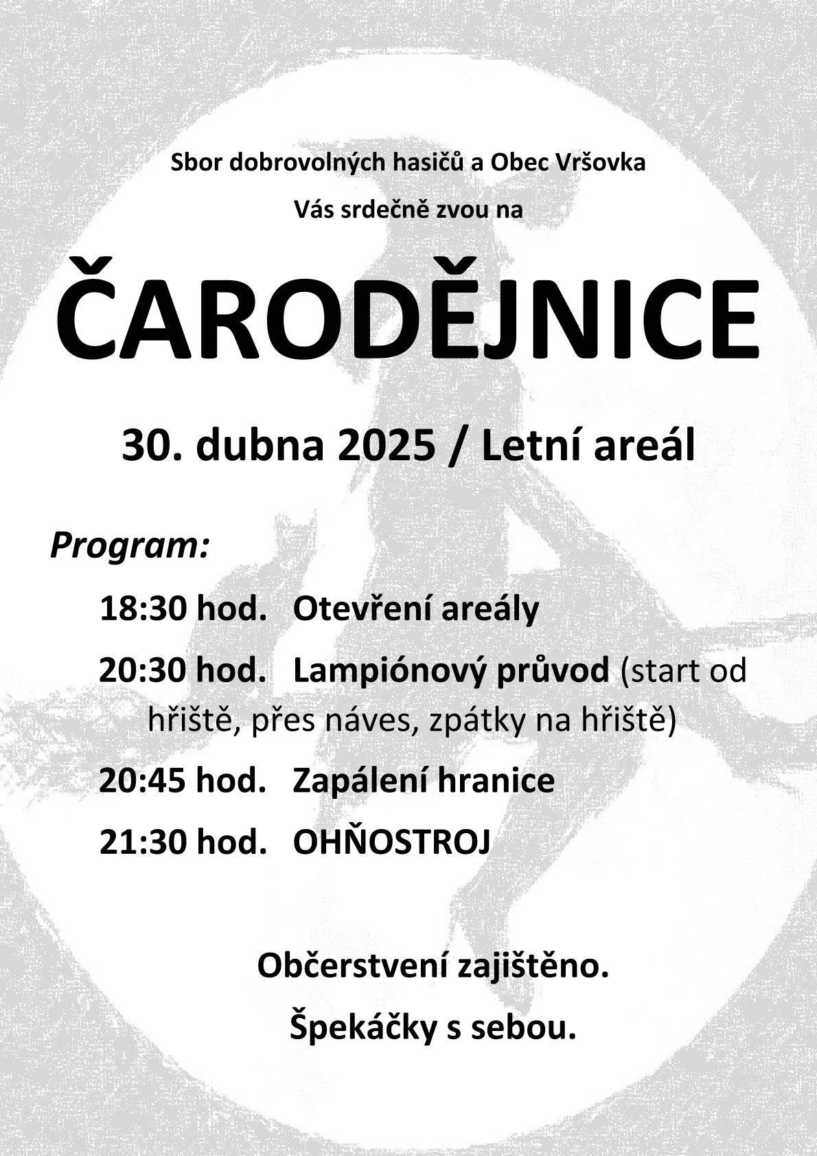 Srdečně Vás zveme na tradiční jarní akci.