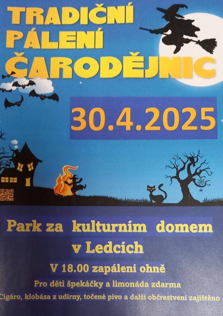 Tradiční pálení čarodějnic 30.4.2025