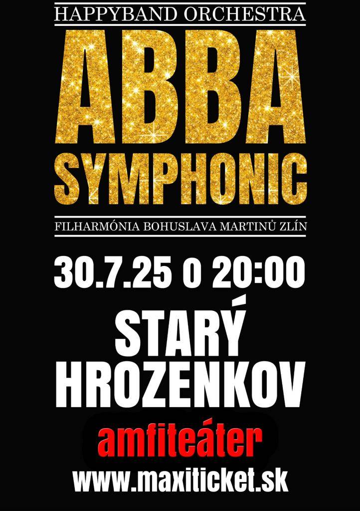 HAPPYBAND ORCHESTRA a Štátny Komorný Orchester Žilina - Slovak Sinfonietta Vás srdečne pozývajú 30.07.2025 na výnimočnú show do Starého Hrozenkova.