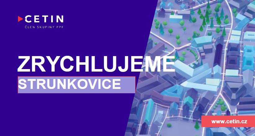 Společnost CETIN a.s. zjišťuje zájem o připojení domů v našem městysu na novou optickou síť.