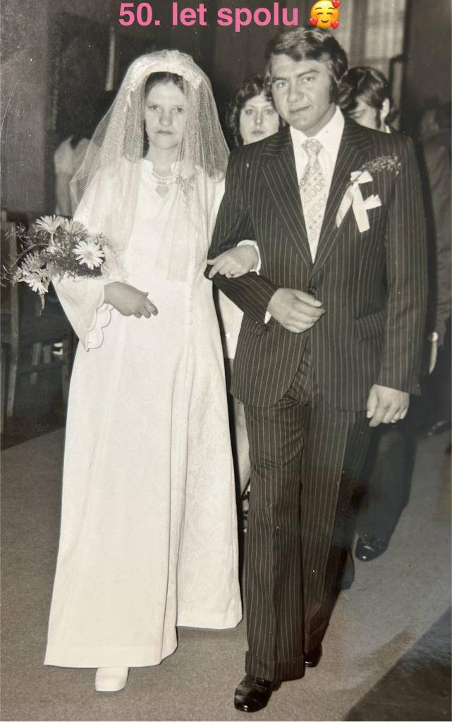 Marie a Jaroslav Havlovi z Újezda nade Mží dnes slaví úžasnou zlatou svatbu…přejeme jim hodně štěstí v nakročené další padesátce????