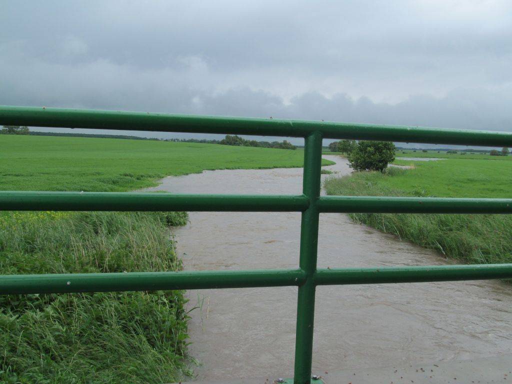 Povodně v Hlušicích 2013