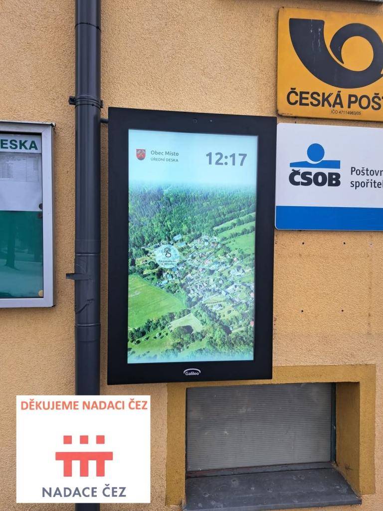 Děkujeme NADACI ČEZ za finanční příspěvek ve výši 126.900,-Kč.