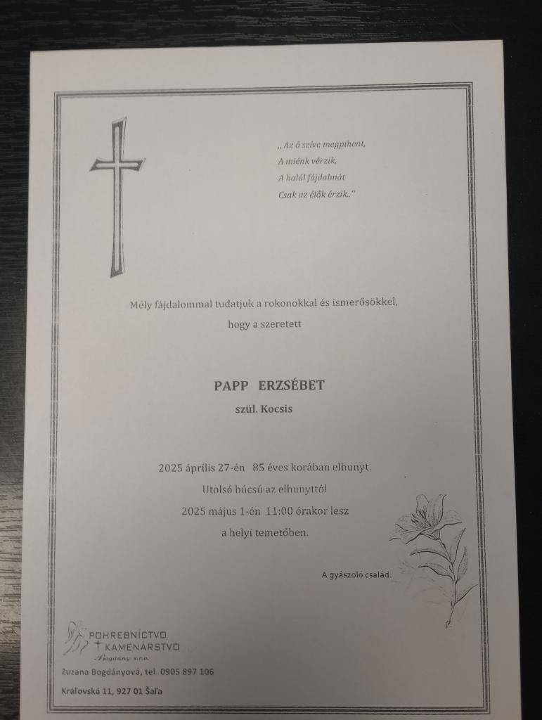 Papp Erzsébet