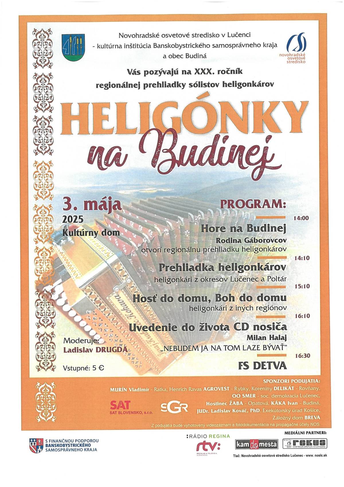 HELIGÓNKY NA BUDINEJ