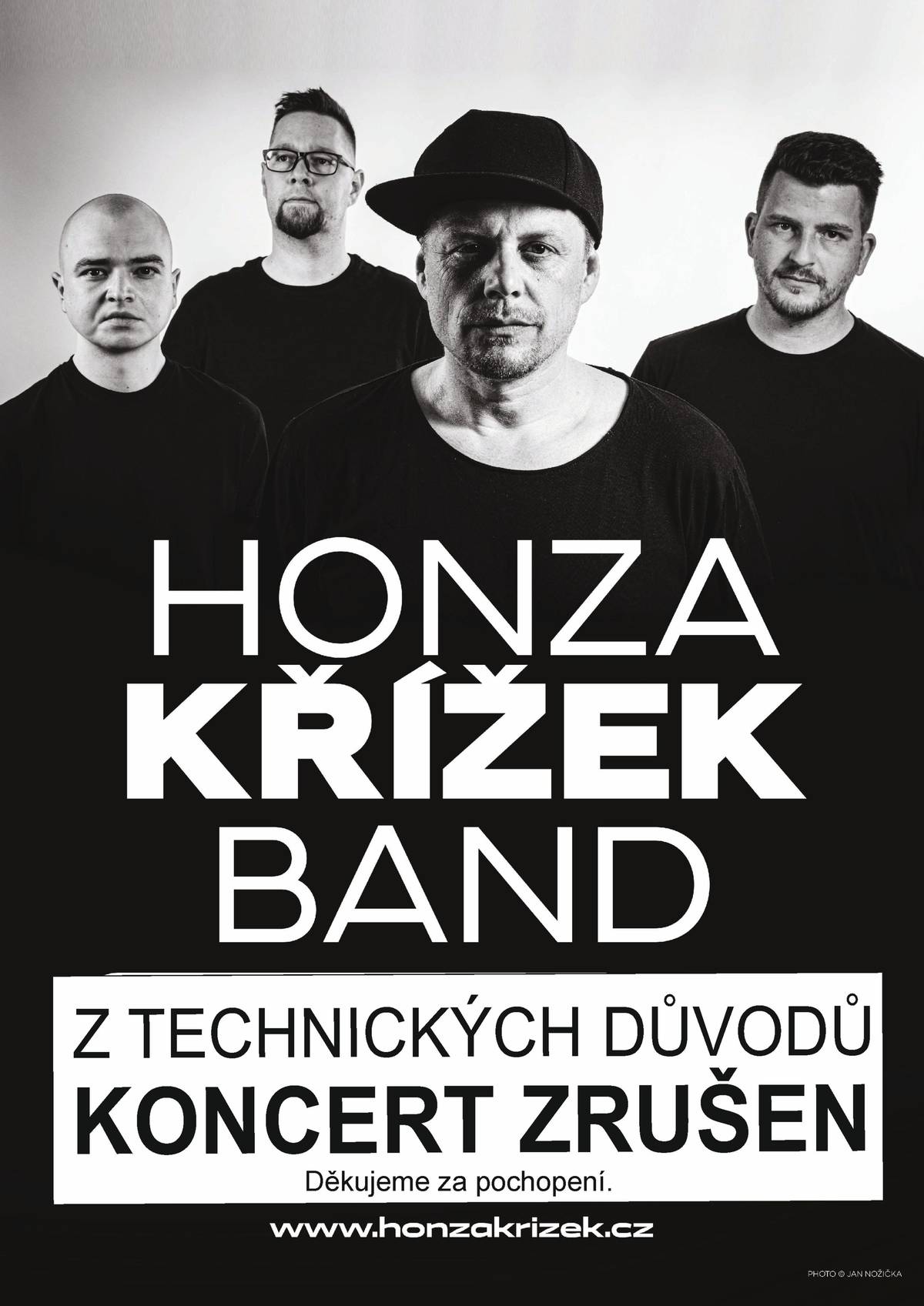 Oznámení o zrušení koncertu Honzy Křížka Bohužel musíme oznámit, že koncert Honzy Křížka s kapelou, který se měl uskutečnit v sobotu 3. května 2025 ve 20:00 ve velkém sále Střelnice v Králíkách, je z technických důvodů zrušen. Velmi nás tato situace mrzí a omlouváme se všem, kteří se na koncert těšili.    Děkujeme za pochopení