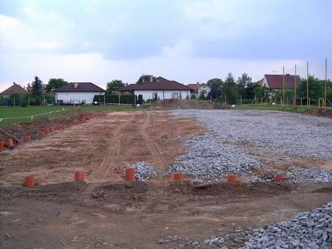 Výstavba nového hřiště