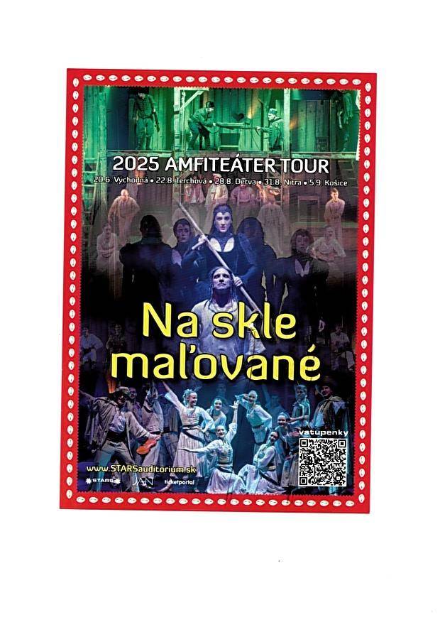 Odporúčanie na kultúrne podujatie muzikál Na skle malované