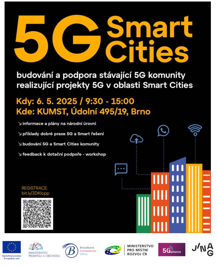 Naše obec se snaží podporovat a využívat moderní technologie. Zúčastníme se akce 5G Smart Cities. Akce je zaměřena na  města, obce či kraje, nebo jejich organizace, které realizují, nebo plánují realizovat Smart city projekty, například zaměřené na 5G technologie.