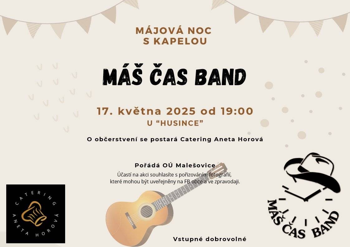 Pojďte si zatančit nebo  jen tak posedět u muziky