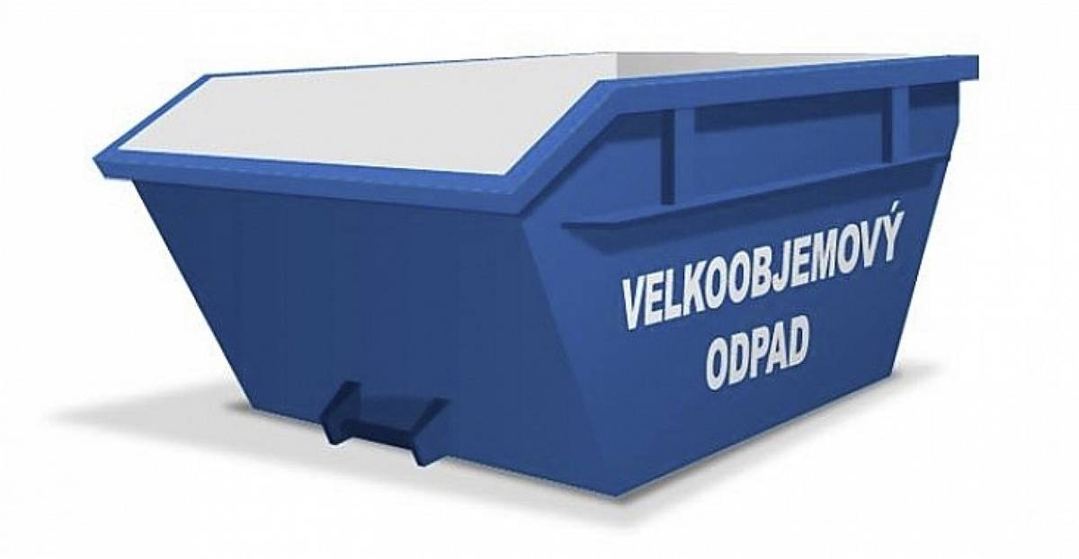 svoz velkoobjemového odpadu
