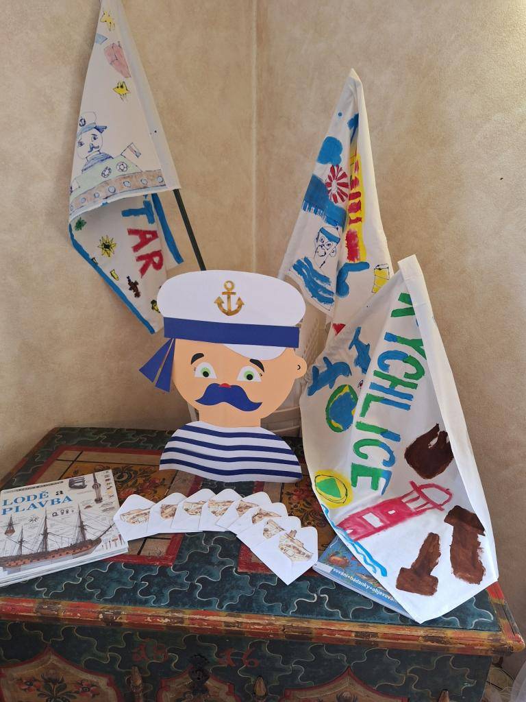 Dnes dostali námořníci druhý vzkaz od kapitána Modrovouse. Splnili těžké úkoly, našli všechny perly které ztratila Vlnka dcera kapitána. Dále námořníci dokázali svou odvahu a sílu, aby jim kapitán Modrovous odtajnil další kousek starodávné mapy k pokladu. Dnešní den nám nezkazilo ani horší počasí!