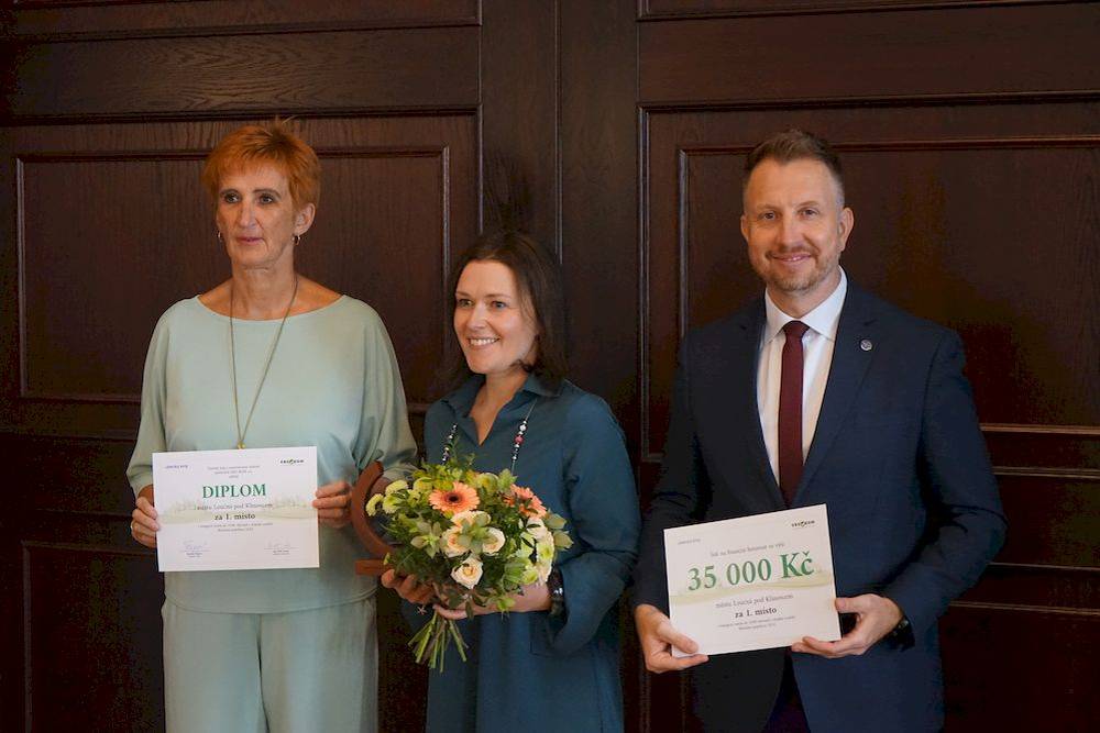 1. místo v soutěži Skleněná popelnice v kategorii "města do 3500 obyvatel"