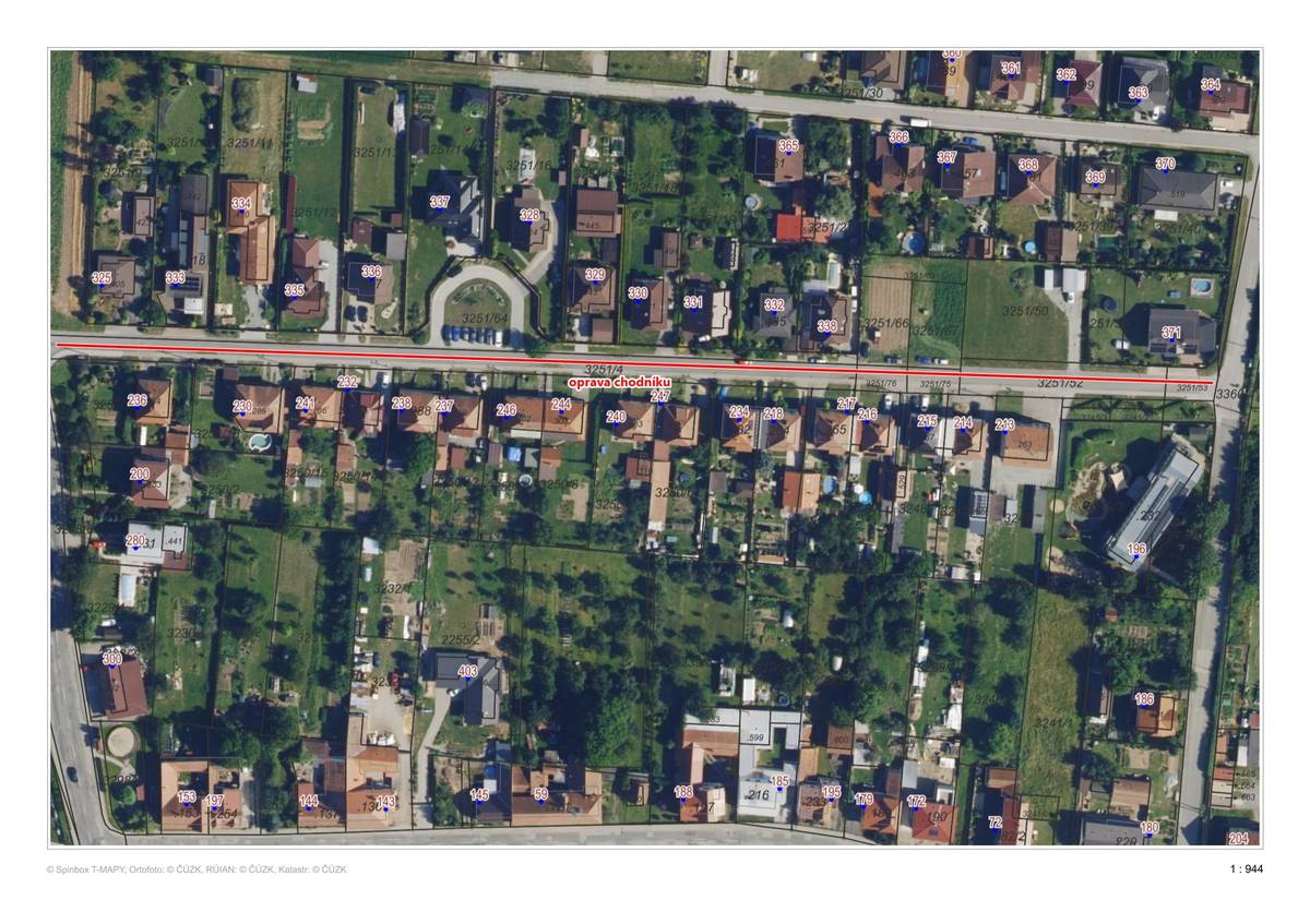 1) Upozorňujeme občany, že od pondělí 12. května započne oprava chodníku v ulici u nad školkou. Prosíme občany, aby dbali pokynů stavební firmy a omezili provoz v ulici.