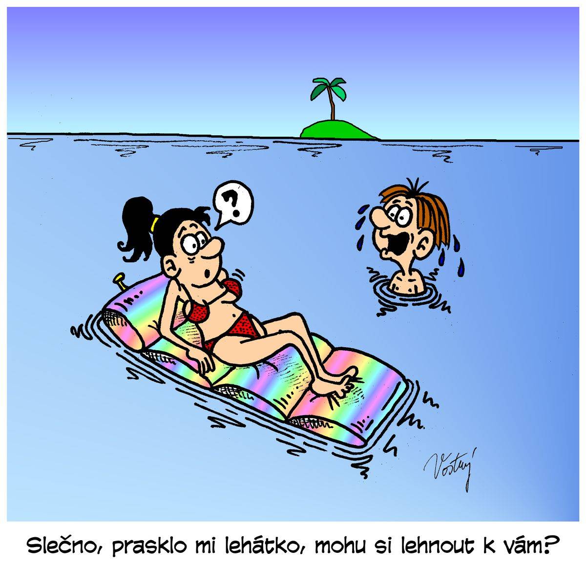 Pozor na podvodníky ve vodě.