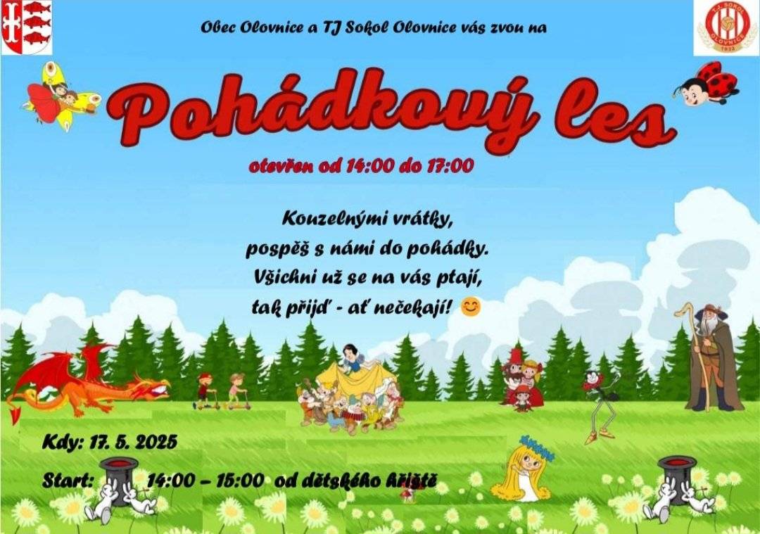 Již tuto sobotu, začátek ve 14,00 hod.