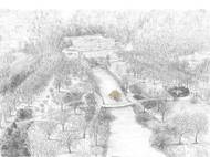 Jemný, hadovitý design zaujme návštěvníky všech věkových kategorií a schopností a vytváří trvalý symbol jejího odkazu a zároveň se plynule začleňuje do historické krajiny.