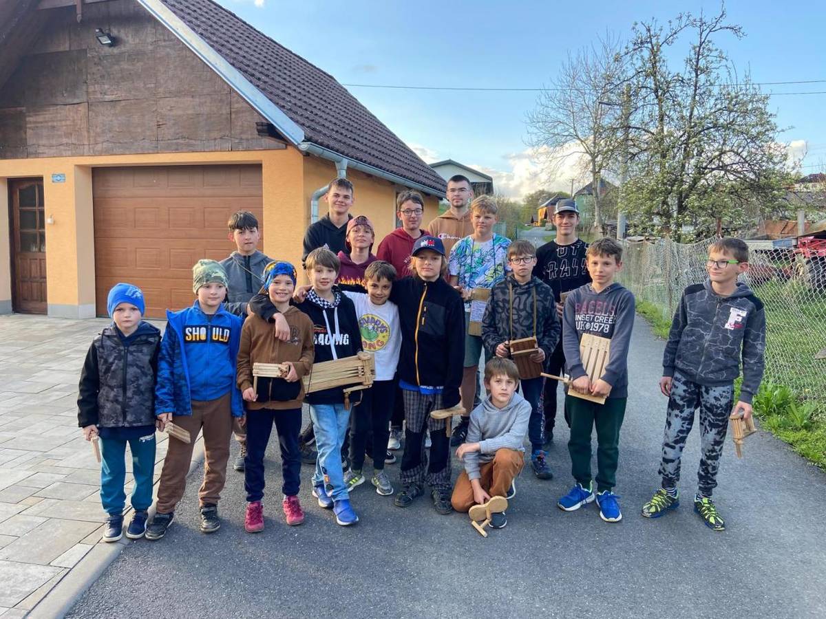 V naší obci dodržujeme tradici šťukotání.