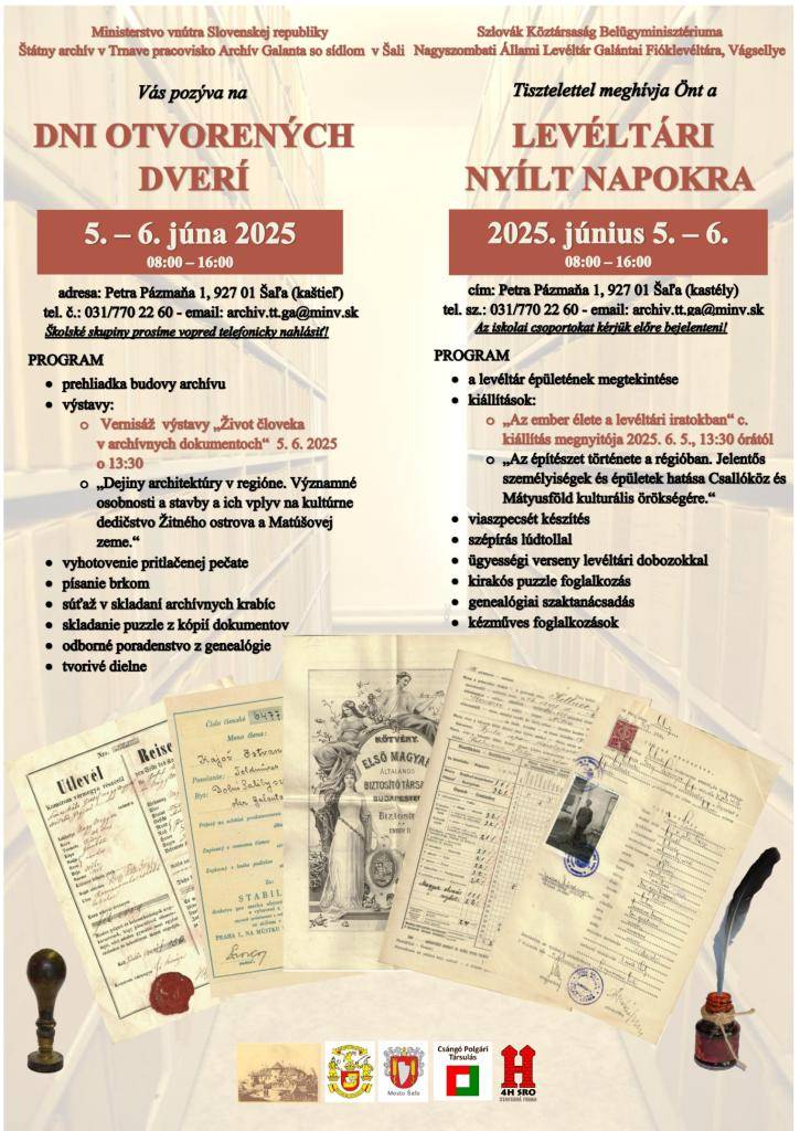 Dni otvorených dverí 05.-06.06.2025