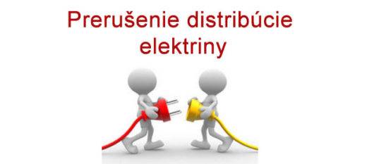 prerušenie elektriny