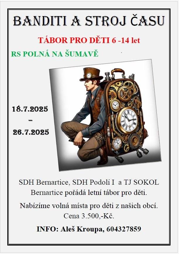 DĚTSKÝ TÁBOR PRO DĚTI