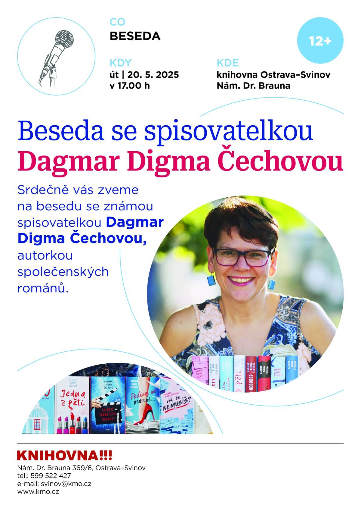 Beseda se známou spisovatelkou