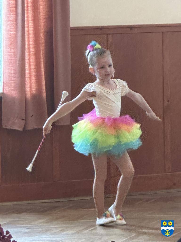 Nejprve jsme mohli zhlédnout vystoupení dětí ze školky s bohatými rekvizitami, poté nám předvedly svou show Mažoretky Panenky Hranice a nakonec zatančila skupina Chaos. Doprovodným programem byl beauty koutek a prodejní stánek s ručně šitými výrobky. Děkujeme všem vystupujícím za krásný zážitek!