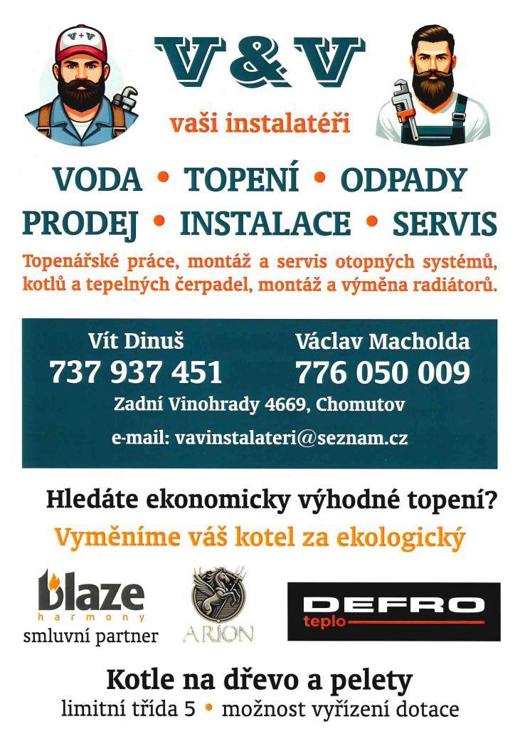 Voda, topení, odpady, prodej, instalace servis
