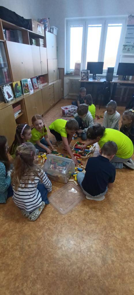 Návštěva předškoláků v ZŠ Veselá