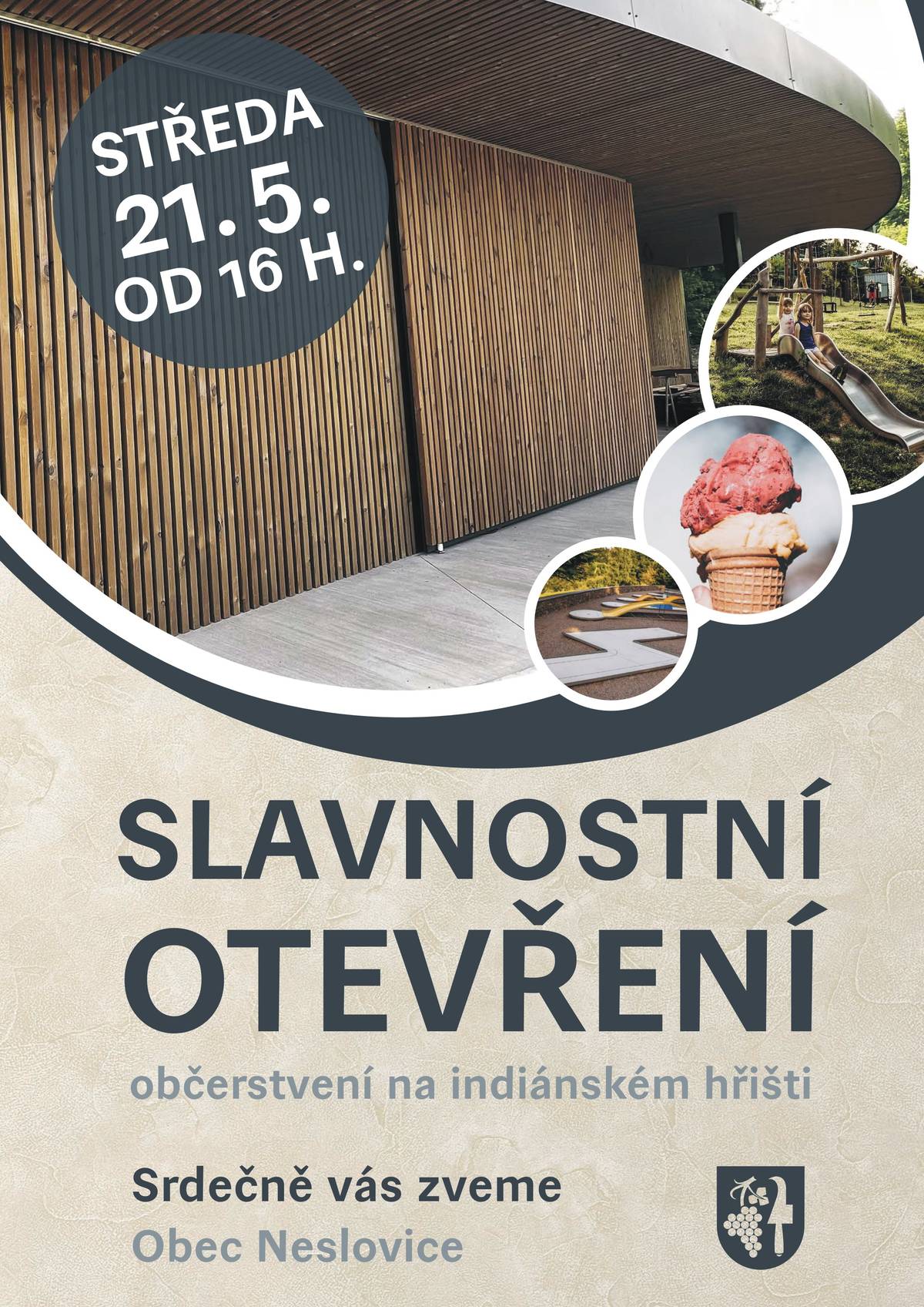 Pro naši obec mají i malé věci velký význam. Jedna z takových je možnost se občerstvit v rámci našeho sportovně-rekreačního areálu. Všichni víte, že už občerstvení provozujeme několikátou sezónu, avšak provizorně v kontejnerech. Teď se nám podařilo postavit důstojné místo, nabídka však zůstává stále lákavá – od točeného alka a nealka, přes míchané drinky, dobrou kávu až po skvělou řemeslnou zmrzlinu od Zdubů z Velké Bíteše. Malá jídla ve formě toastů či párků v rohlíku jsou samozřejmostí… Budeme rádi, když k nám zajdete.  Tímto bych vás rád pozval na slavnostní otevření tohoto stánku s občerstvením, které se koná ve středu 21.5. od 16:00 na Indiánském hřišti