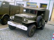 Dodge WC51 v dobově věrné podobě, jak se před čtrnácti lety představil na akci Memoriál Františka Proseckého seniora v Bystřici nad Pernštejnem. Navštívíte-li ji letos, určitě se s nějakým vojenským speciálem setkáte!
