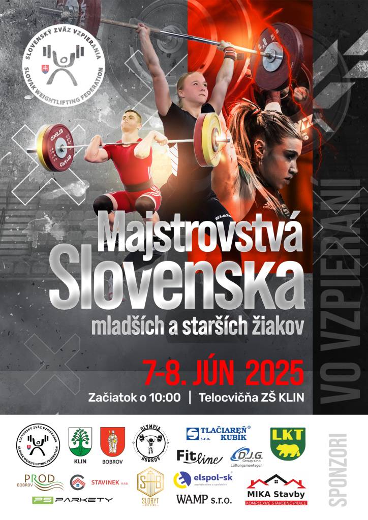 Slovenský zväz vzpierania a Olympia Bobrov pozýva