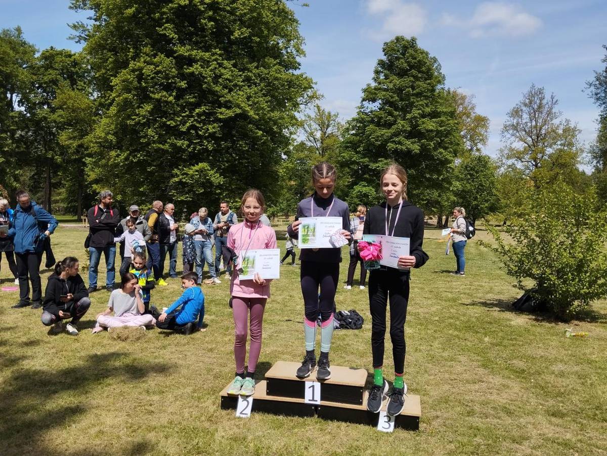 Běh zámeckým parkem dne 8. 5. 2025