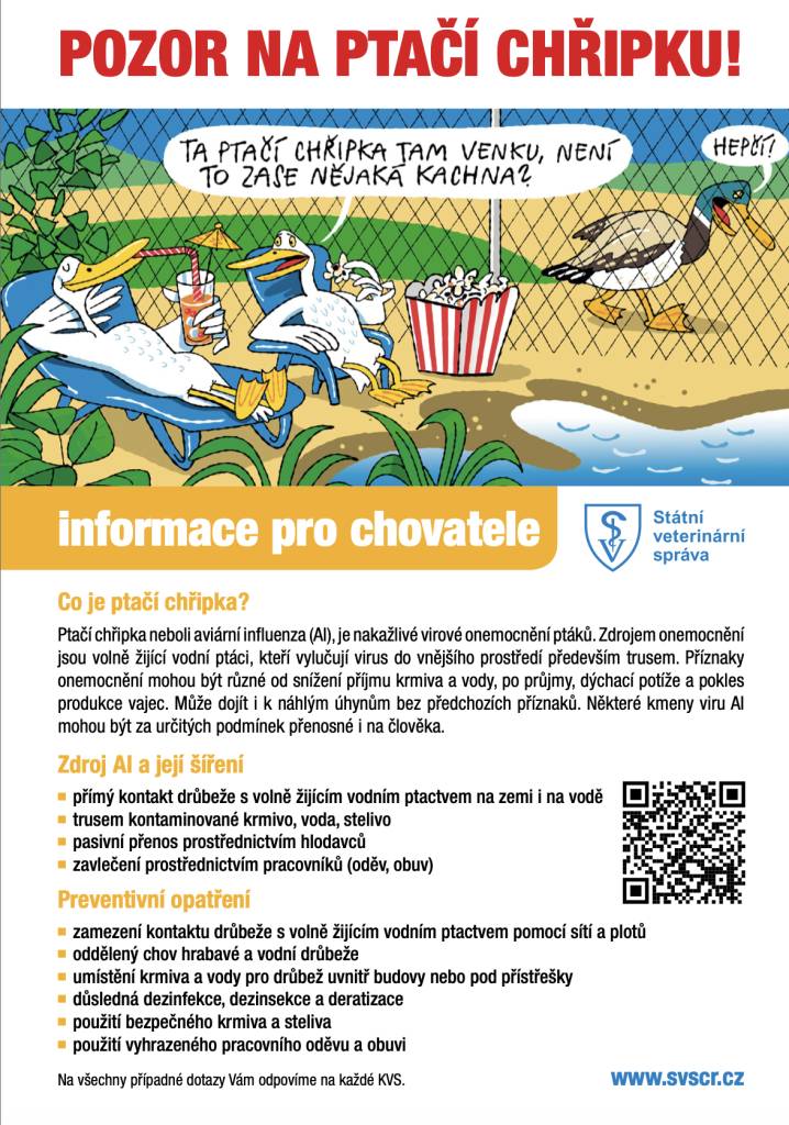 Pozor na ptačí chřipku!