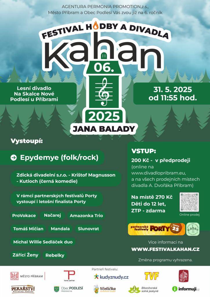 Pozvánka na Festival hudby a divadla