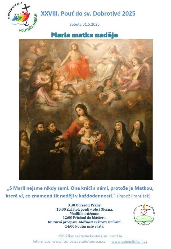 XXVIII. Pouť do sv. Dobrotivé 2025
