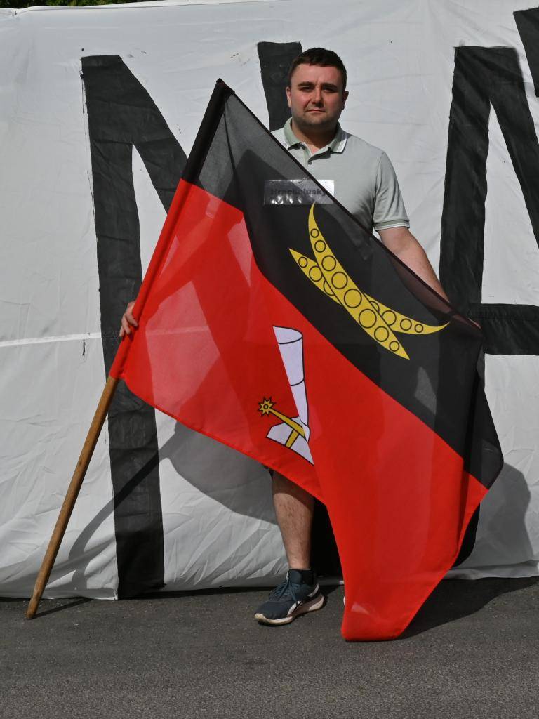 Protest svazku obcí v Sýkořici - Ministr Hladík