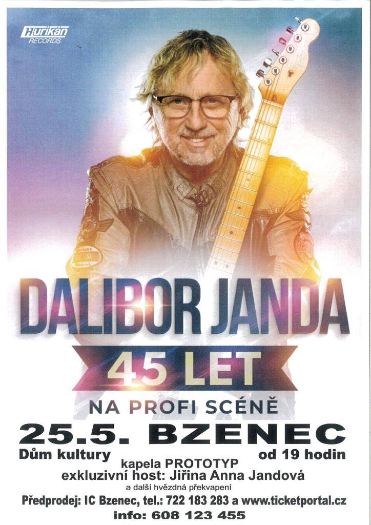 Exkluzivní host - Jiřina Anna Jandová a další hvězdná překvapení. Předprodej v IC Bzenec a na www. ticketportal.cz