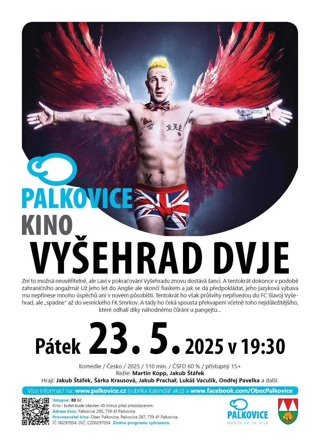 Pátek  23. 5. 2025 v 19:30 Vstupné: 80 Kč