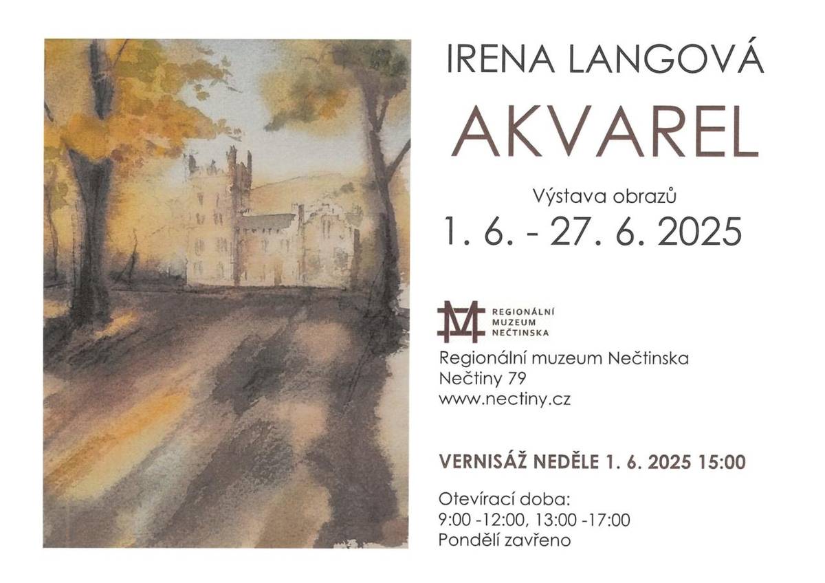 Výstava obrazů 01.06. - 27.06.2025