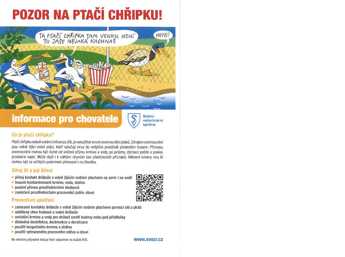 Informace pro chovatele