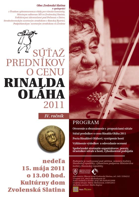 Súťaž predníkov o cenu Rinalda Oláha rok 2011