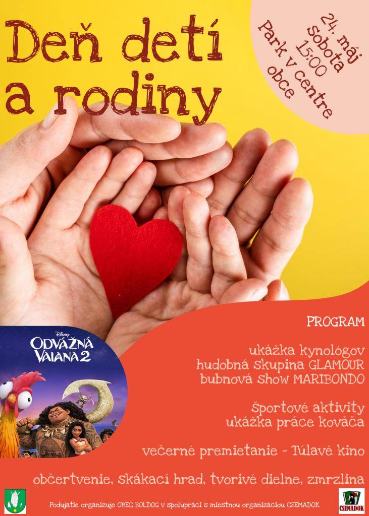 Pozvánka - deň detí a rodiny