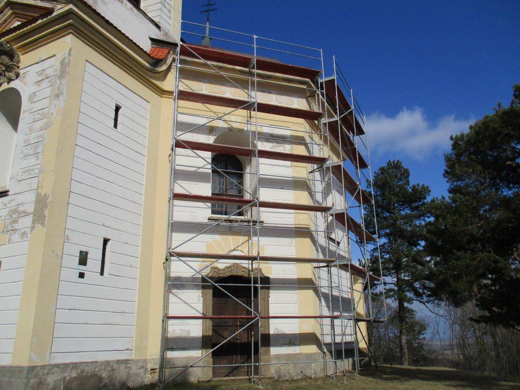 13.6.2018 Oprava střechy Vintířovské kaple